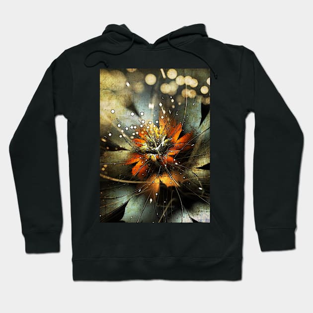 Fractal Cosmic Lilies Hoodie by CatCoconut-Art